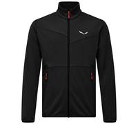 Sudadera funcional de hombre Salewa Puez Cammino Pl Jkt M Talla: XXL / Color: negro