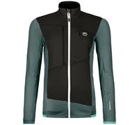 Sudadera funcional de mujer Ortovox Fleece Grid Jacket W Talla: L / Color: negro/gris