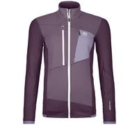 Sudadera funcional de mujer Ortovox Fleece Grid Jacket W Talla: L / Color: violeta