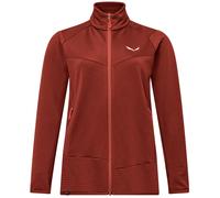 Sudadera funcional de mujer Salewa Puez Altavia Pl Jkt W Talla: XL / Color: rojo