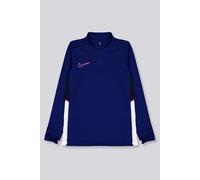 Camiseta de Fútbol Nike Academy Dri-Fit Long-Sleeve 1/4-Zip Infantil Azul Void/Negro/Blanco 12 - 13 AÑOS