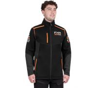 Sudadera FXR Altitude Tech Con Cremallera Negro/NaranjaXL Negro,Naranja