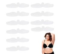 Sudadera genérica para hombros, Boob Sudadera Wad, Washable Inserts, Moisture Wicking Fabric, Reusable Breast Liners, Lightweight Soft Material, Great for Hot Weather, Yoga, Sports, Workout Use