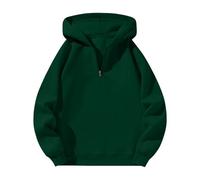 Sudadera genérica para mujer, con capucha, capucha, para mujer, con capucha, para informal, de color puro, grueso, capa de invierno, con capucha, manga larga, sudadera, de algodón, tops con cuello en
