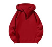 Sudadera genérica para mujer, con capucha, capucha, para mujer, con capucha, para informal, de color puro, grueso, capa de invierno, con capucha, manga larga, sudadera, de algodón, tops con cuello en