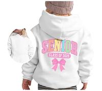 Sudadera genérica para niño de manga larga con estampado de cuello redondo, sudadera con capucha, ropa infantil Senior 2025