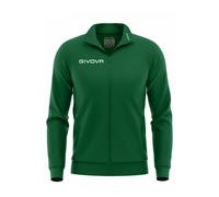 Sudadera Givova Giacca Mono 500 - Sudadera Givova Polarfleece Verde MKP