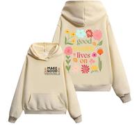 Sudadera Good Trouble, camisa Good Trouble Lives On, camisas de protesta para mujeres y hombres, camisa arcoíris para mujer y hombre, Khika-1, S