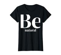 Sudadera gráfica de bondad para Mujer, cómoda, Linda Letra Be Natural Camiseta