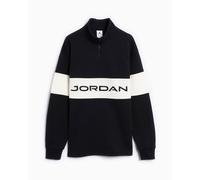 Sudadera Half Zip con logo Jordan Golf Dri-FIT para hombre Negro S