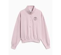Sudadera Half Zip con logo Jordan x PSG Fleece para mujer Rosa L