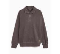 Sudadera Half Zip Relaxed Carhartt WIP Harper para hombre Marrón M