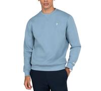 Sudadera Harper&Neyer Crew azul sin capucha para hombre S