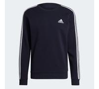 Sudadera Hombre Adidas M 3S FL SWT Algodón Afelpado Cuello Redondo GK9111 Azul