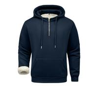 Sudadera Hombre con Capucha Chaqueta Hombre Ropa Sueter Manga Larga Ropa Sweater Hoodie Polar Pullover Casual Cremallera Streetwear Running Invierno Autunno Sweatshirt Marina de Guerra 3XL