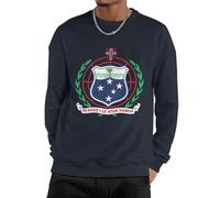 Sudadera Hombre Cuello Redondo Pullover Hoodie Sweatshirt Top Estado Independiente De Samoa Bandera Nacional Work Wear Cálida Suave Manga Larga Térmica Casual para Todas Las Estaciones Pareja