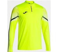 Joma Elite XI Sudadera, Fluorescente Amarillo Negro, M para Hombre
