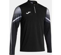 Sudadera de running joma elite xi hombre negro antracita 2XL