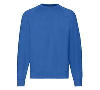 Sudadera Hombre Fruit of the Loom Polycotton Liso Cuello Raglán SIN LOGO