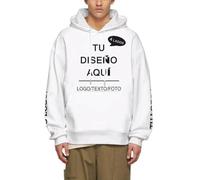 Sudadera Hombre Personalizado Sudaderas Hombres con Capucha Personalizada Unisex Diseña tu logo, foto o texto Pareja Sweatshirt Personalizada Regalo original para cualquier ocasión Navidad, Cumpleaños
