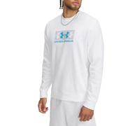 Sudadera Hombre UNDER ARMOUR Rival Terry Cuello Redondo Blanco 1390140.0100.L