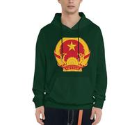 Sudadera Hombre Vietnam Sudadera Vietnam Emblema Nacional Sobredimensionada Letras Gráficas Cuello Redondo Manga Larga Corte Holgado Sudaderas Variados Colores Size S A 4XL