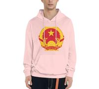 Sudadera Hombre Vietnam Sudadera Vietnam Emblema Nacional Sobredimensionada Letras Gráficas Cuello Redondo Manga Larga Corte Holgado Sudaderas Variados Colores Size S A 4XL
