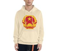 Sudadera Hombre Vietnam Sudadera Vietnam Emblema Nacional Sobredimensionada Letras Gráficas Cuello Redondo Manga Larga Corte Holgado Sudaderas Variados Colores Size S A 4XL