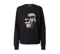 Sudadera 'Ikonik 2.0' Mujer Karl Lagerfeld L beige / negro / blanco