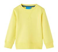 Sudadera Infantil Jersey Ropa Manga Larga Cuello Redondo Amarillo Claro 104