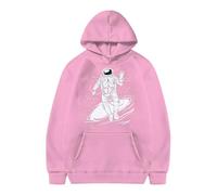 Sudadera infantil para niños con estampado de astronautas, sudadera con capucha para niños, moda informal, con decoración de bolsillo, para niños y niñas, además de forro polar, con capucha, patrón de