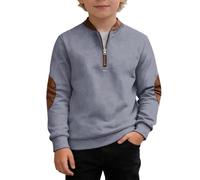 Sudadera Informal de Manga Larga con Capucha para bebés en Colores Puros y Jersey Invierno