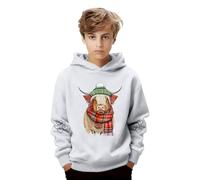 Sudadera Informal de Manga Larga con Capucha y Estampado para niños de 2 a 14 años, diseño de Dinosaurio Colorido, cálida y cómoda para Diario y Colegio.