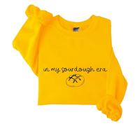 Sudadera informal de manga larga para mujer Be the Light, sudadera de gran tamaño para mujer, amarillo, XL