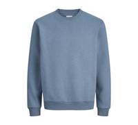 JACK & JONES Sudadera para Hombre, Monocolor, Blue Mirage., XL