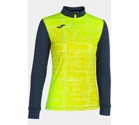 Sudadera Joma Elite VIII Marino Amarillo Flúor - Sudadera Mujer MKP