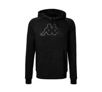 Sudadera Kappa Zaiver Korporate Black Black Greyish Hombre L