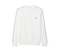 Sudadera Lacoste Con Raya A Rayas Casuale BIANCO VARIANTE 1