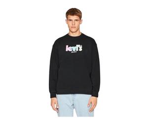 SUDADERA LEVI'S® RELAXD GRAPHIC BLACK HOMBRE M