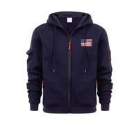 Sudadera lisa de manga larga con capucha de forro polar para hombre, para otoño e invierno, sudadera de manga larga con estampado 2D, sudadera para exteriores, ropa de trabajo para exteriores, correr