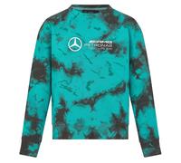 Sudadera Mercedes AMG Petronas Fórmula 1 Para Damas Turquesa Nueva