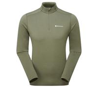 Montane Dart Xt Zip Neck, hombre, verde M(50) CAPER
