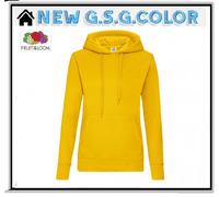 Sudadera Mujer Con Capucha Y Bolsillos Tipo Canguro Fruit Of The Loom