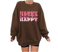 Sudadera Mujer Cuello Redondo Originales Moda Deporte Marinera Pelo Juveniles Blusa Gorditas Protección Muy Vuelto Chula Gruesa Chicle Limon Estampado Floreadas Amiga Surferas