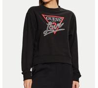Sudadera Mujer Guess Logo Moda W5RQ04KB683 JBLK Negro