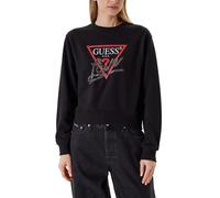 Sudadera Mujer GUESS Studded Love Sudadera Cuello Redondo JetBla XS NEGRO 400384