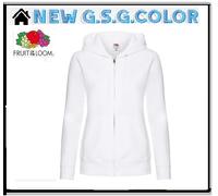 Sudadera Mujer Lady-Fit Con Capucha Y Cierre Con Bolsillo Tipo Canguro Frontal
