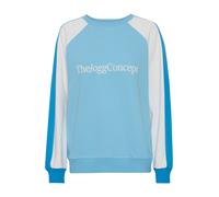 The Jogg Concept Sudadera azul ahumado / azul claro / blanco, Talla S