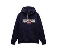 NAPAPIJRI Sudadera 'B-AYLMER' marino / rojo / blanco, Talla S