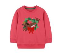 Sudadera Navidad NiñO 10 AñOs,Sudadera Con Capucha De Invierno Para NiñAs Bonito Cachorro De Dibujos Animados Con Parche De CorazóN Bordado Jersey De Punto Suave Ropa Deportiva Informal Para NiñOs